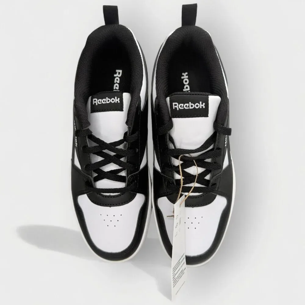 Reebok Royal Prime 2.0 Kids Size 13 Black White Sneakers NIB